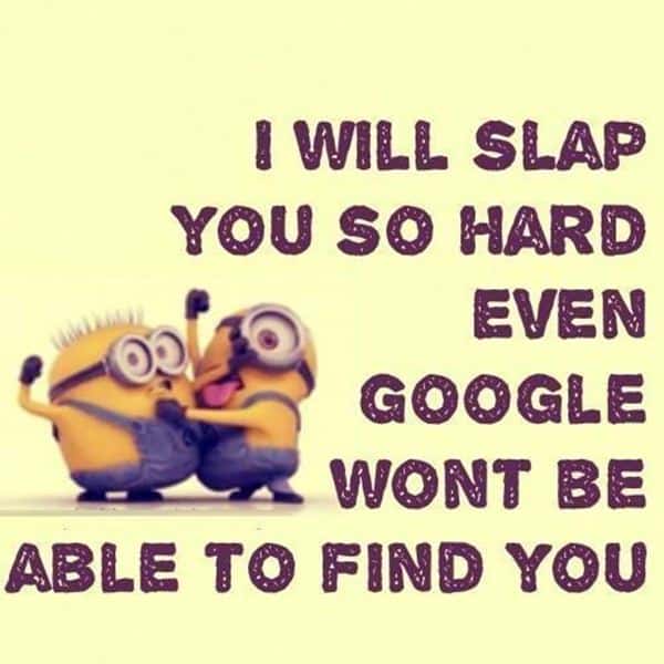 Best Funny Quotes I Slap You Why Even Google Find You