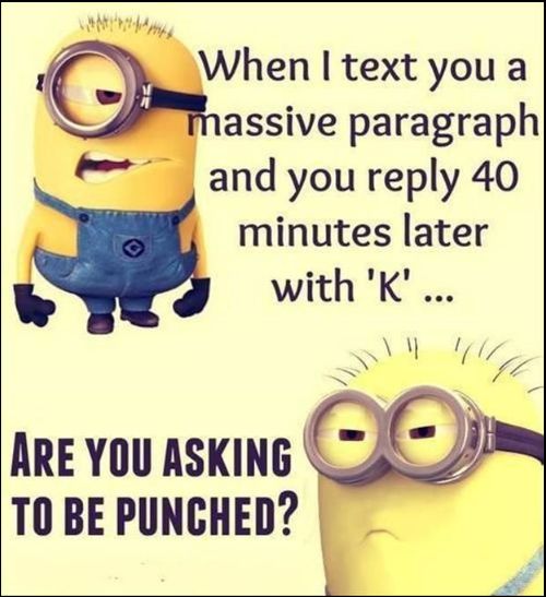 minion quotes about work