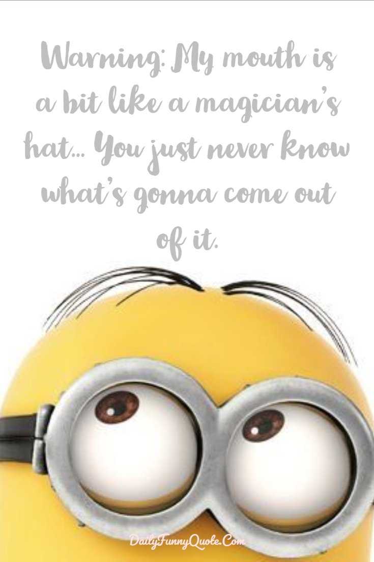 Minions Quotes 40 Funny Quotes Minions And Short Funny Words 8