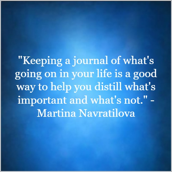 inspirational quotes about writing in a journal
