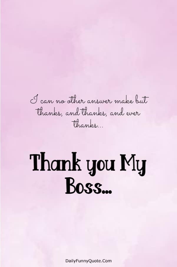 115 Appreciation Quotes for Boss | Best Thank You Messages For Boss ...