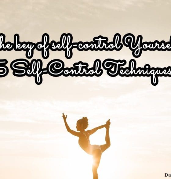 The key of self control Yourself 5 Self Control Strategies