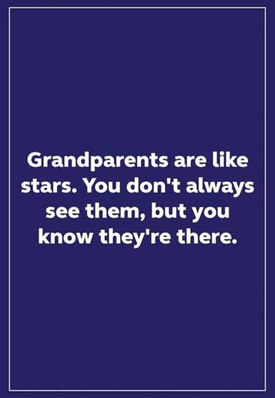 45 grandparents quotes “When grandparents enter the door, discipline flies out the window.”