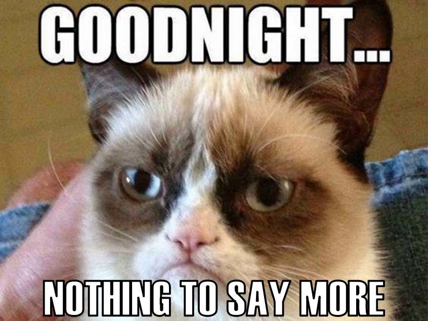 45 Good Night Memes | Goodnight Memes Images