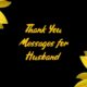 Thank You Messages For Husband What to Write in a Sweet Notes Quotes