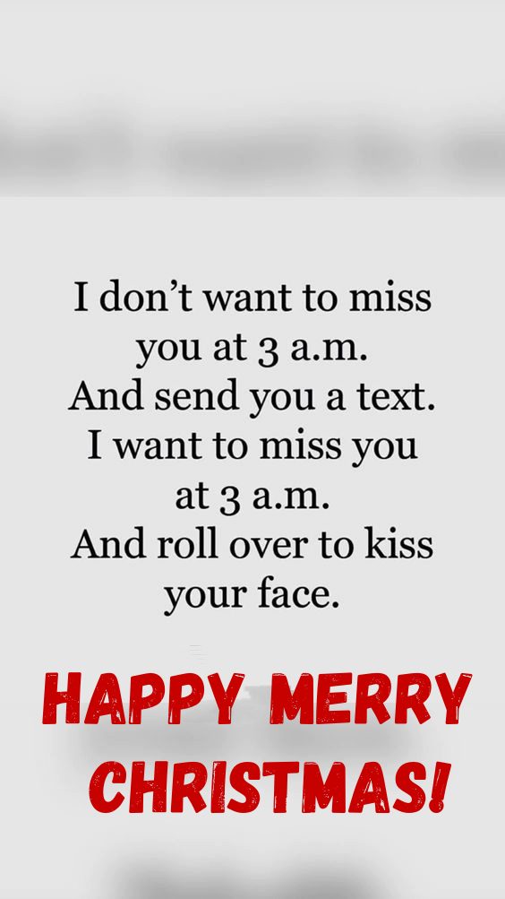 christmas message for lover