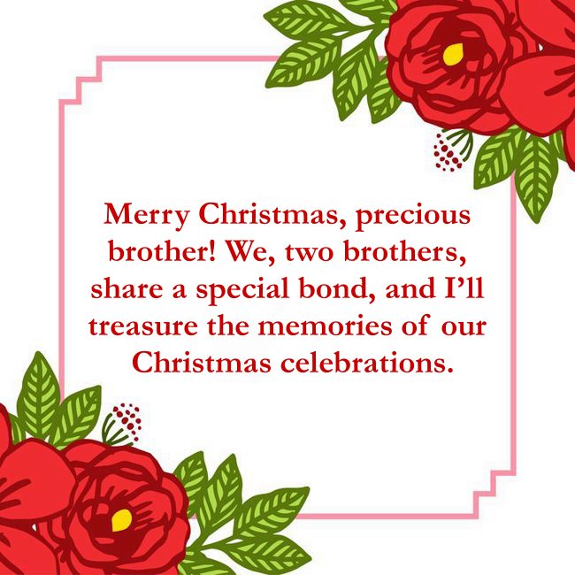 christmas wishes for brother with quotes