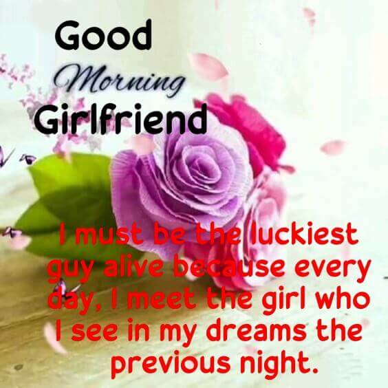 good morning messages for a girlfriend