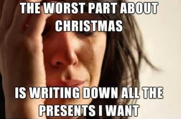 the worst part merry christmas memes