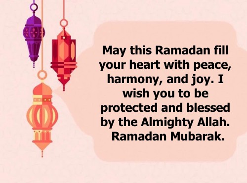 ramadan mubarak to all my family member