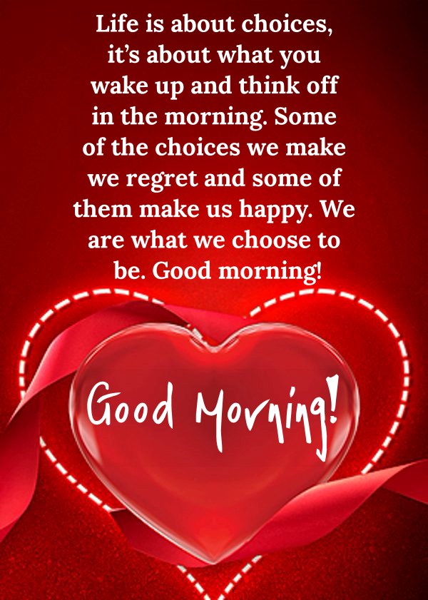Romantic Good Morning Messages Love Images