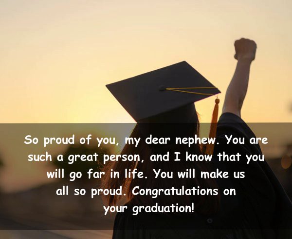 graduation messages for nephew what to write in a graduation card