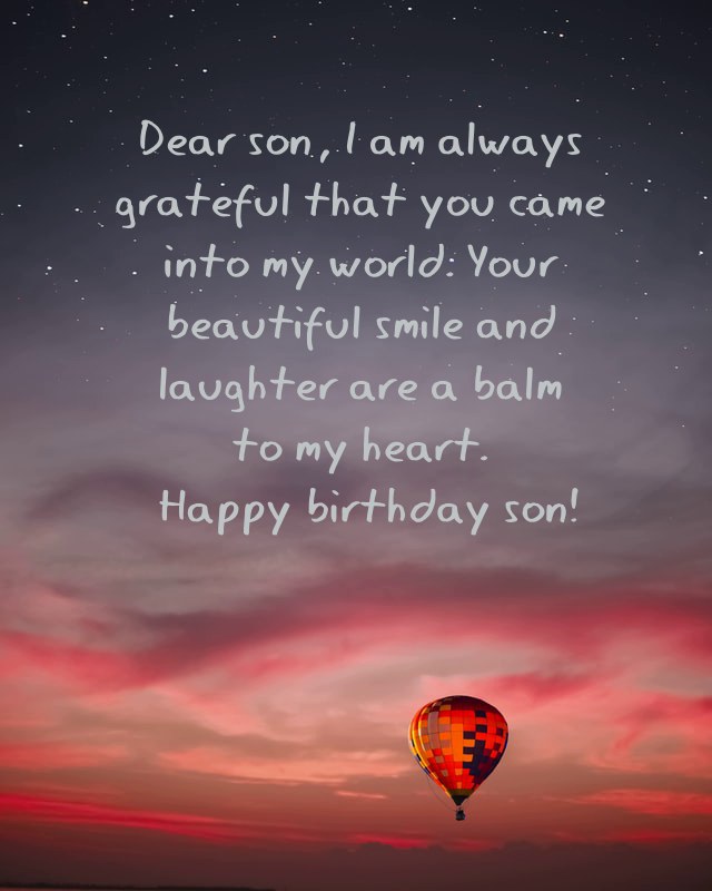 140 Birthday Wishes for Teenage Son - Happy Birthday Messages –  DailyFunnyQuote