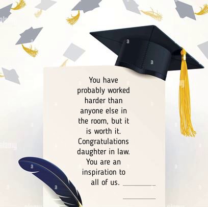 Happy Graduation Quotes for Daughter in Law Congratulations Images