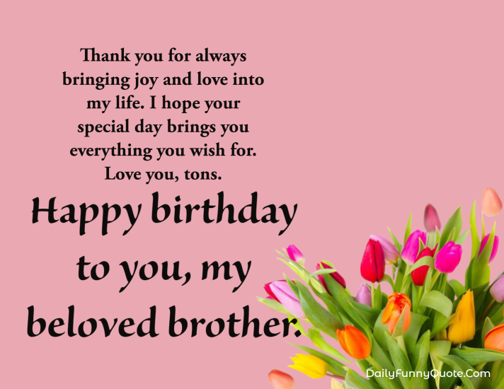 Happy Birthday Wishes For Elder Brother with images