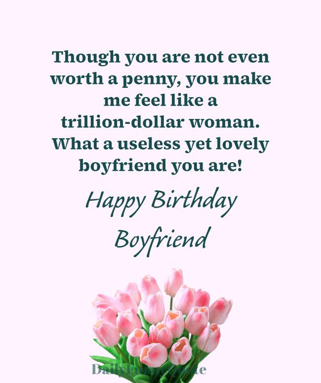 Heartfelt Birthday Wishes for Boyfriend 2
