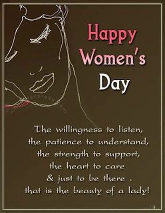 do you say happy international womens day