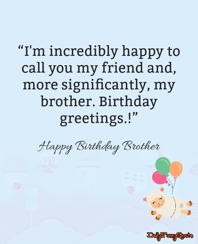 Birthday Wishes for Brother from Sister and images