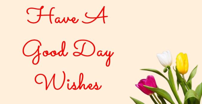 75 Have A Good Day Wishes And Messages to Spread Smile