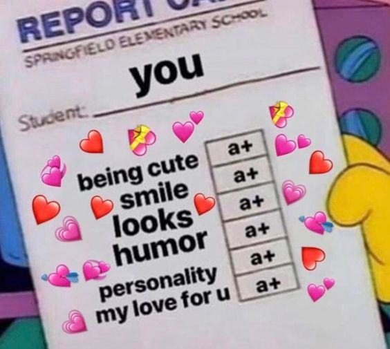 cute in love memes for him