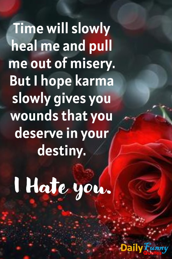 Image of a smartphone screen displaying a brutal "I hate you" text message being sent to an ex for immediate emotional release.